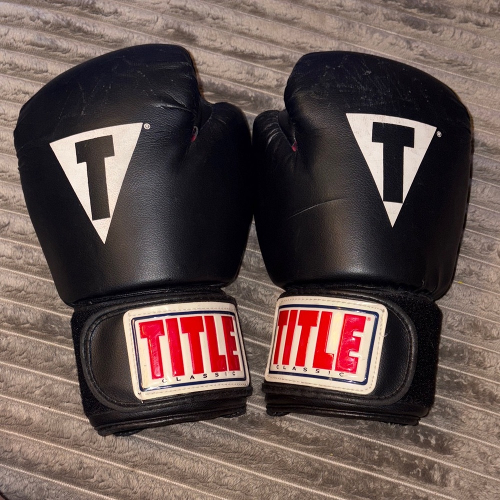 Title Classic Boxing Gloves – Training & Fitness, Used